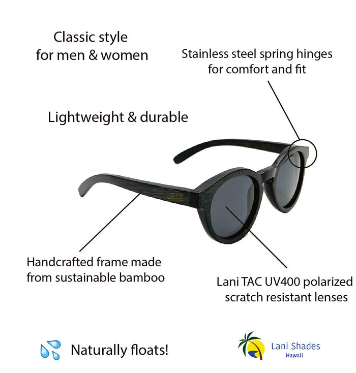Lani Shades Hawaii - Lani Shades Hawaii Moana Iwa Sunglasses - View 3