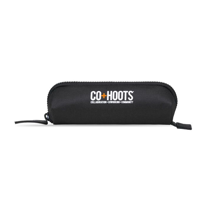Mobile Office Pouch - Black | Custom Branded | Lemon Print