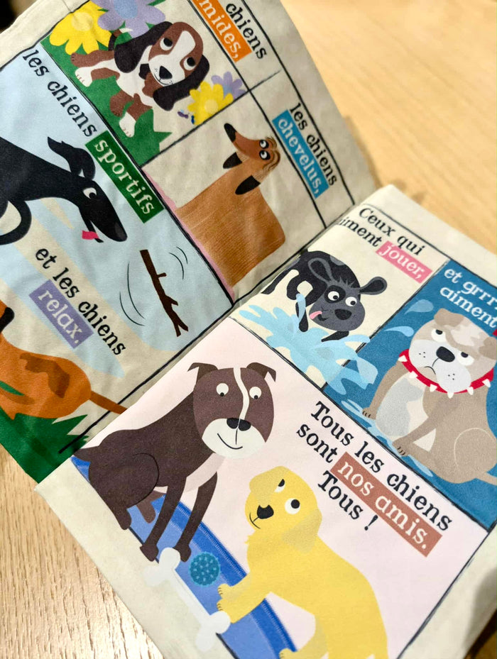Mon journal en tissu | Nos amis les chiens