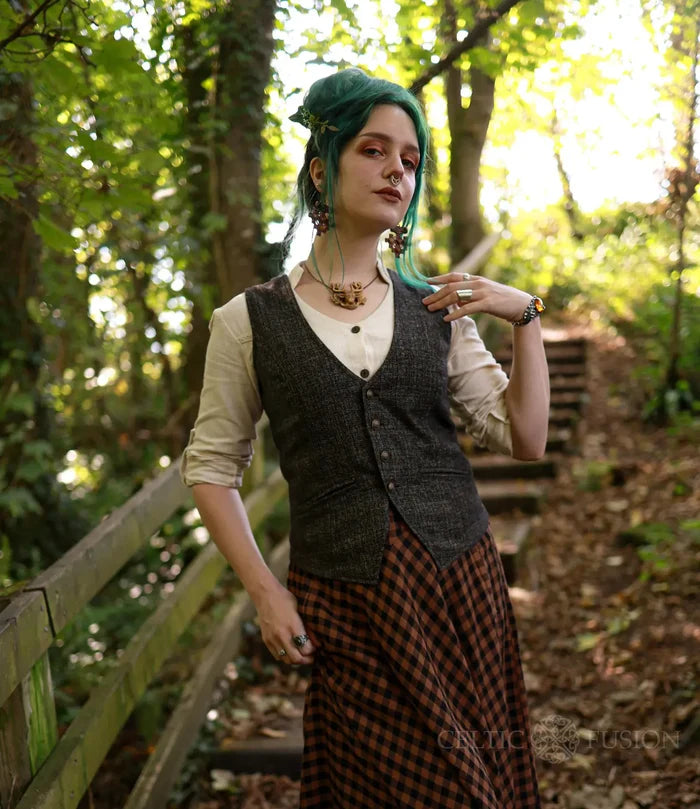 Celtic Fusion Design, Irish-designed folklore-inspired clothing created with a focus on sustainability, natural textures, and