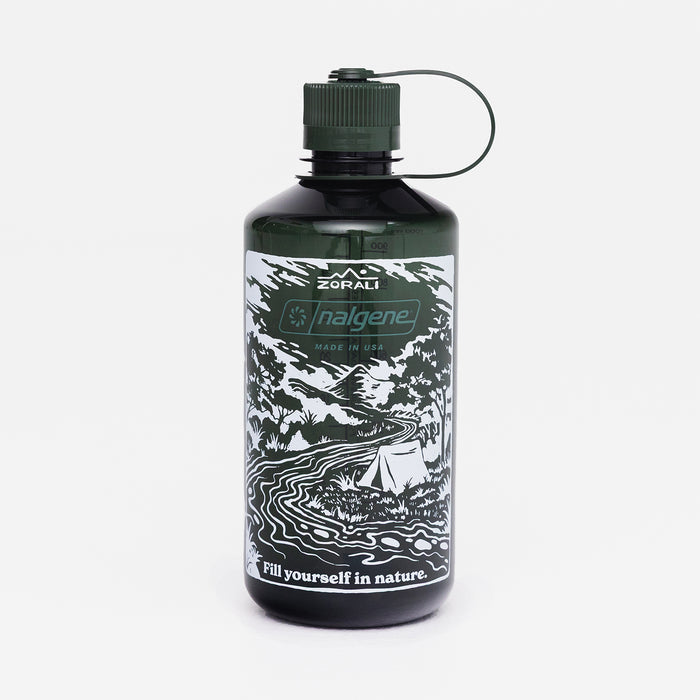 Nalgene Narrow Mouth Bottle 1000ML Jade
