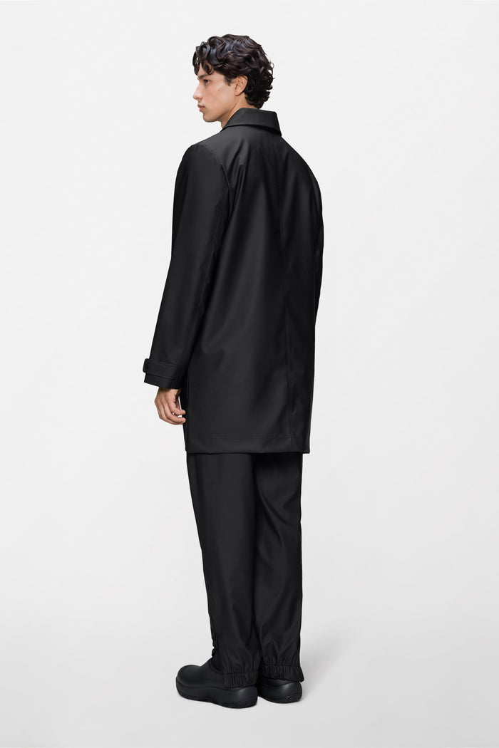 RAINS Nara Long Jacket Black Jacket