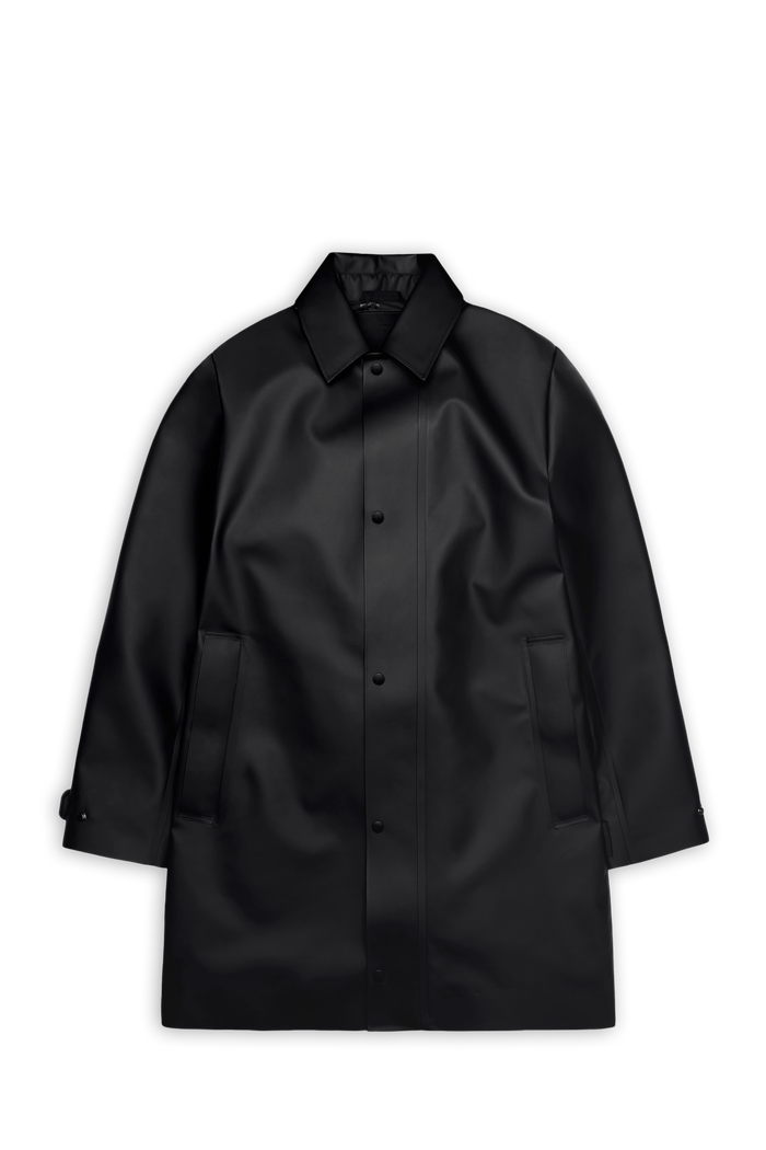 RAINS Nara Long Jacket Black Jacket