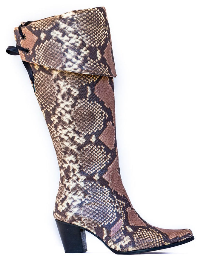 Natural Python Over the Knee