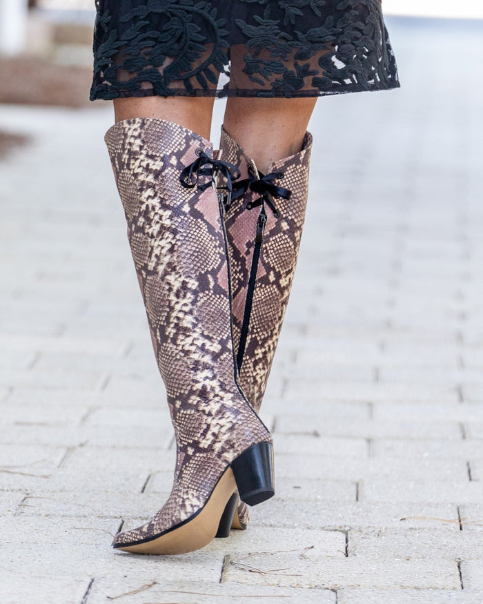 Natural Python Over the Knee