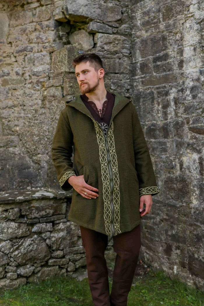 Celtic Fusion Design, Irish-designed folklore-inspired clothing created with a focus on sustainability, natural textures, and