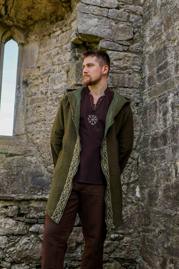 Celtic Fusion Design, Irish-designed folklore-inspired clothing created with a focus on sustainability, natural textures, and