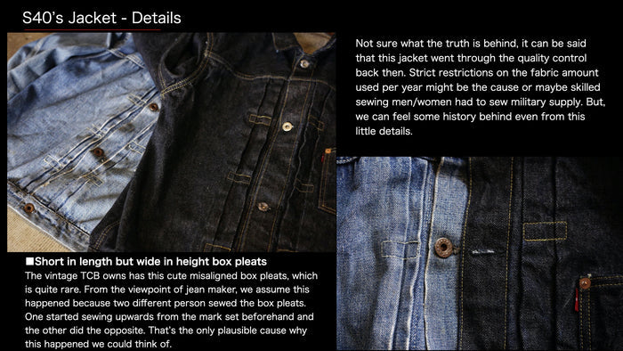 New S40's Jacket 14oz