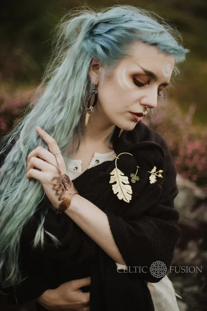 Celtic Fusion Design, Irish-designed folklore-inspired clothing created with a focus on sustainability, natural textures, and