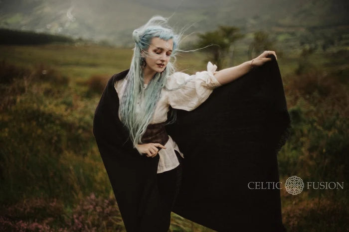 Celtic Fusion Design, Irish-designed folklore-inspired clothing created with a focus on sustainability, natural textures, and