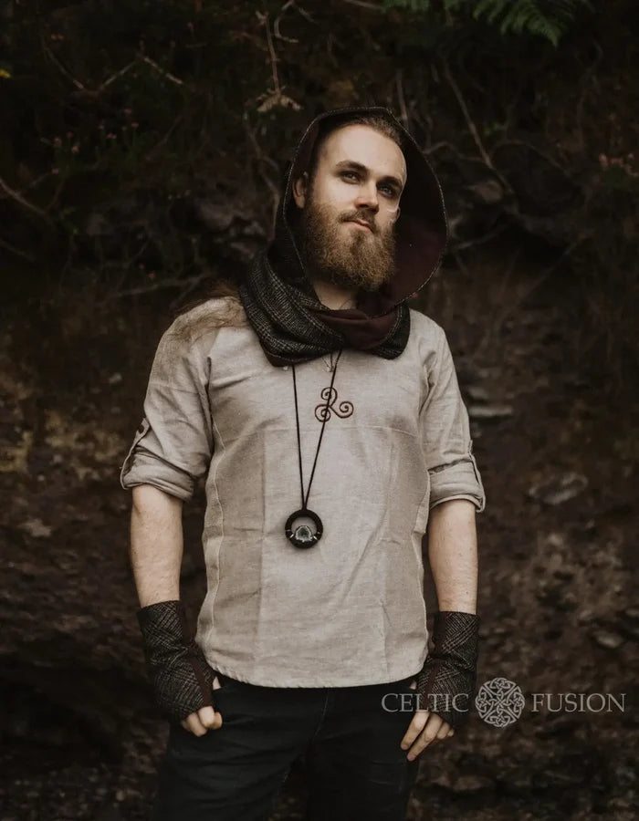 Celtic Fusion Design, Irish-designed folklore-inspired clothing created with a focus on sustainability, natural textures, and