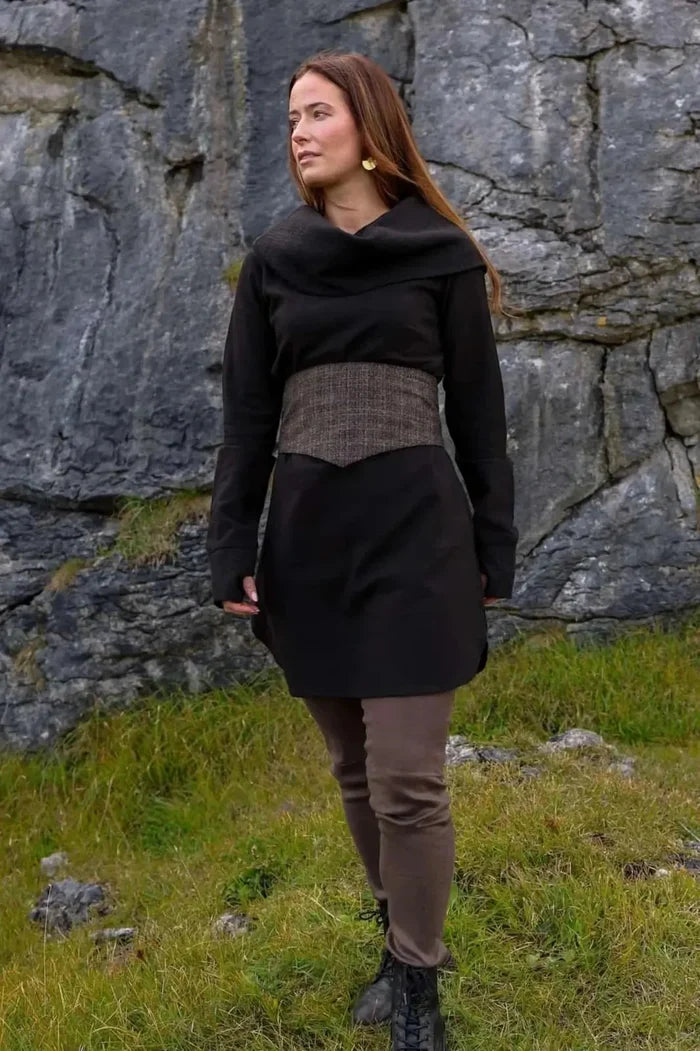 Celtic Fusion Design, Irish-designed folklore-inspired clothing created with a focus on sustainability, natural textures, and