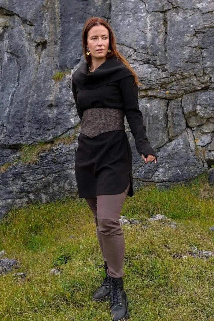 Celtic Fusion Design, Irish-designed folklore-inspired clothing created with a focus on sustainability, natural textures, and