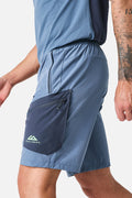 Oberland Cargo Short - Breeze/Storm Blue