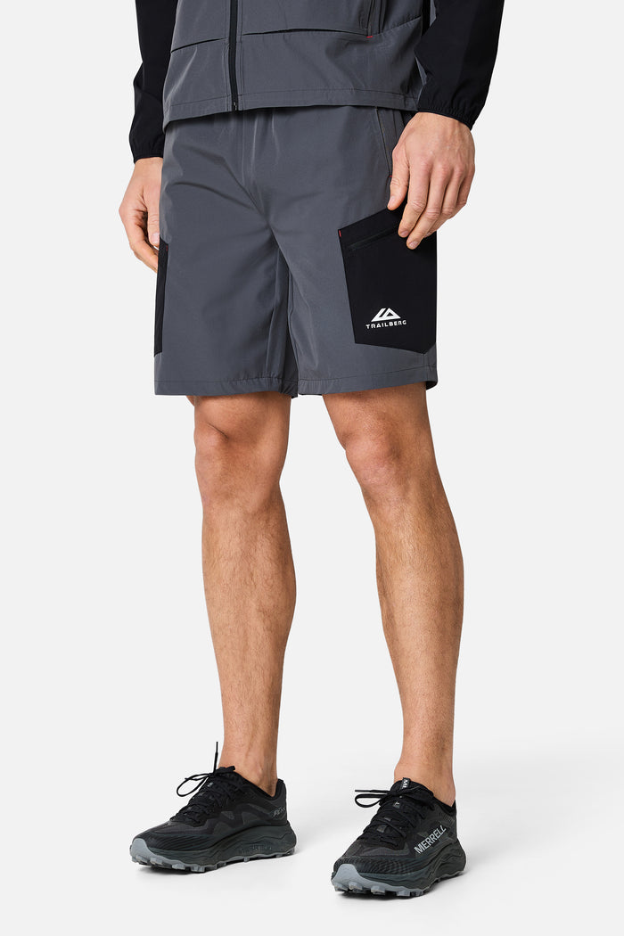 Oberland Cargo Short - Volcano Grey/Black