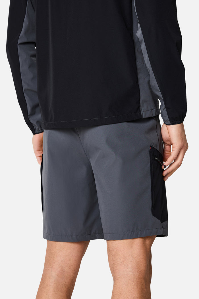 Oberland Cargo Short - Volcano Grey/Black