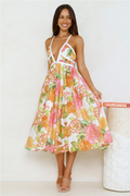 OLIVIA | Bloom Midi Dress