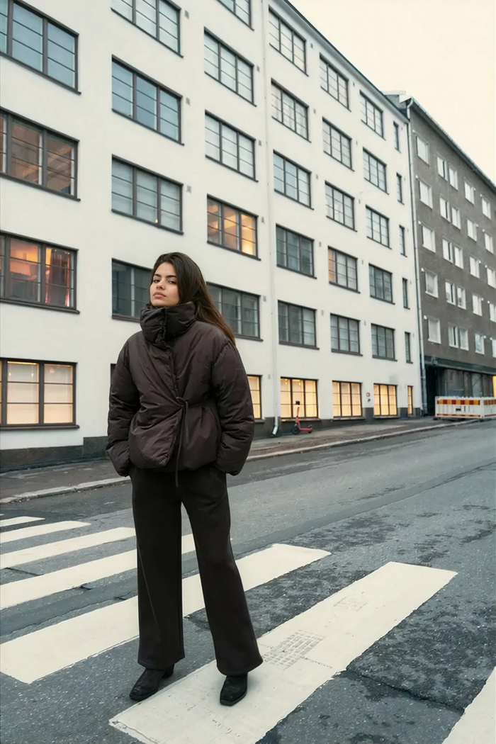 OLIVIA | Cloud Wrap Puffer