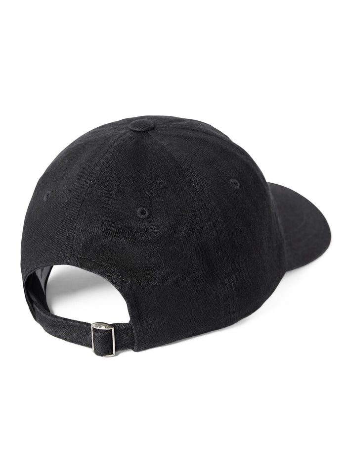 Onyx Embossed Denim Cap