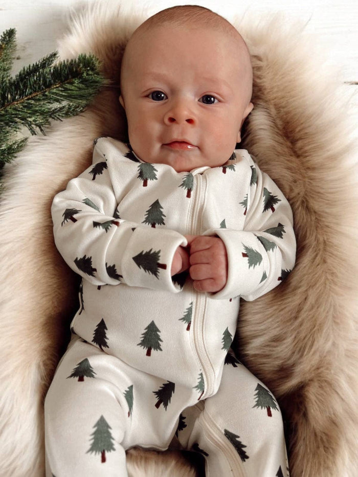 Organic 2-Way Zip Romper - Adored A Lovely Boutique