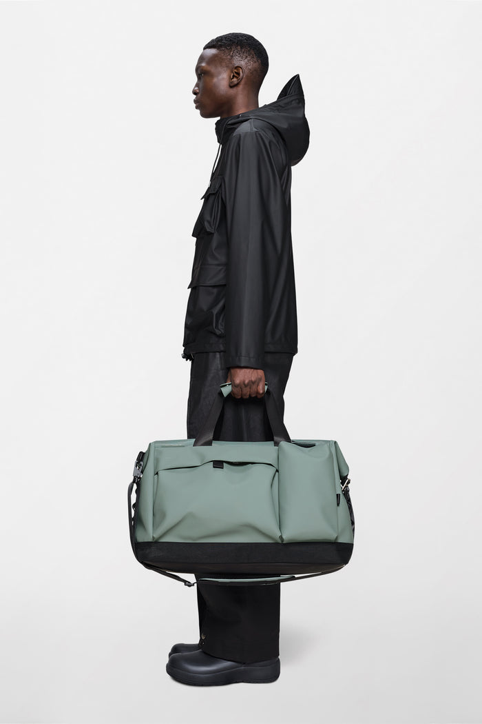 RAINS Otaru Weekend Bag Sage 51L H32 x D22 x W52 cm Weekender