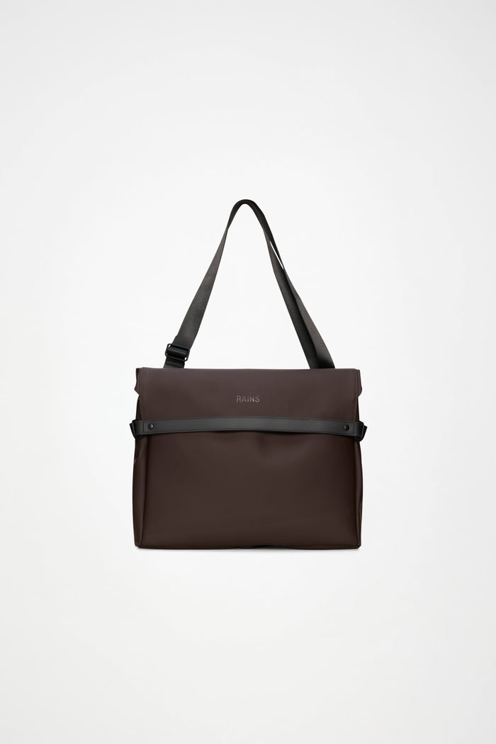 RAINS OTG Messenger Bag Bark 13L H32 x D11 x W40 cm Messenger