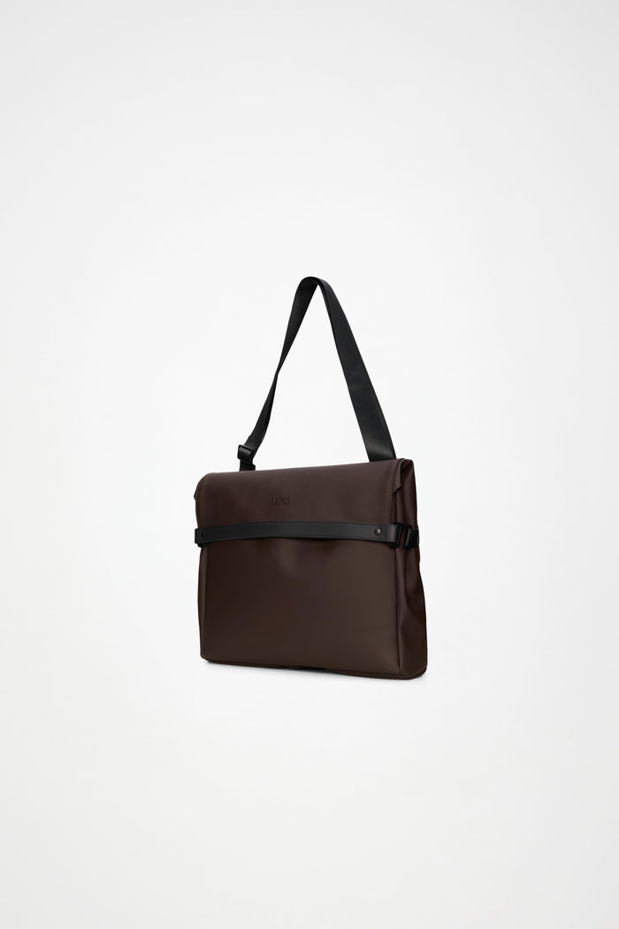 RAINS OTG Messenger Bag Bark 13L H32 x D11 x W40 cm Messenger
