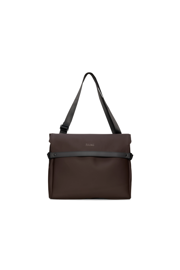 RAINS OTG Messenger Bag Bark 13L H32 x D11 x W40 cm Messenger