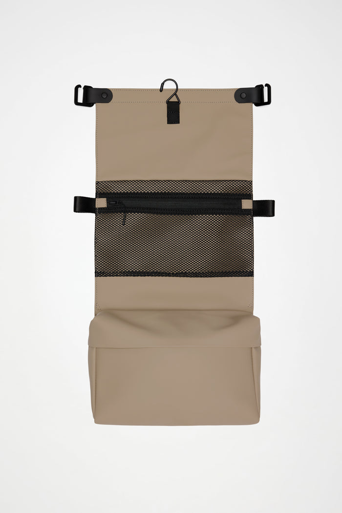 RAINS OTG Wash Bag Beige 3.50L H20 x D6 x W27 cm Wash Bag