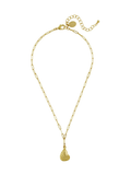 Oyster Shell Paperclip Necklace