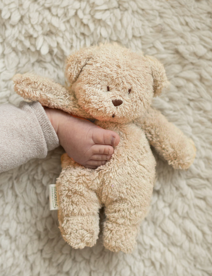 Peluche sensorielle Moonie | Ours Sable