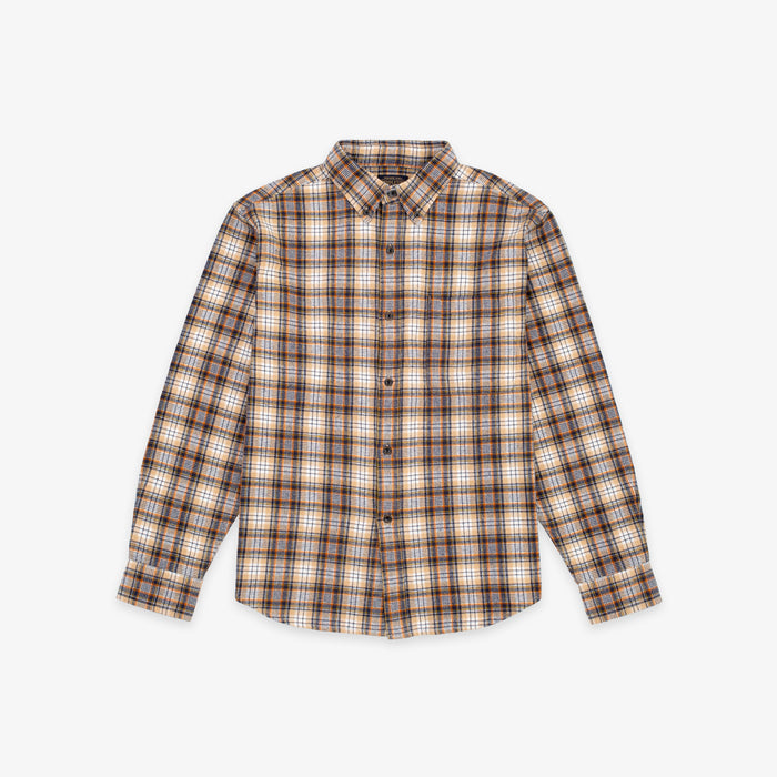 Pendleton Button Down Shirt - Brown Shadow Check