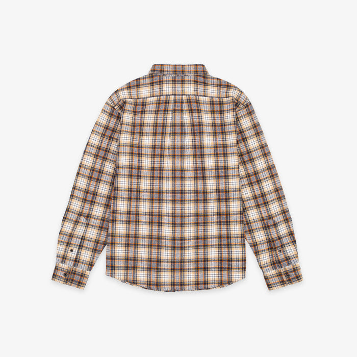 Pendleton Button Down Shirt - Brown Shadow Check
