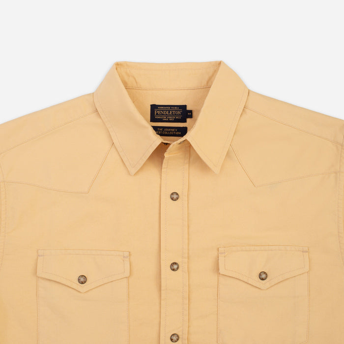 Pendleton Chandler Western Shirt - Beige