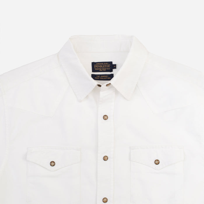 Pendleton Chandler Western Shirt - White