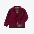 Pendleton Lined Hunting Jacket - Burgundy Plaid