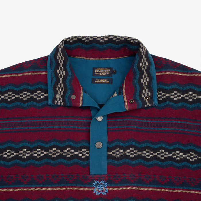 Pendleton Popover Snap Jacket - 1995 OG Jacquard