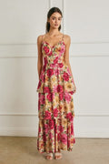 Petal Pop Corset Layered Dress