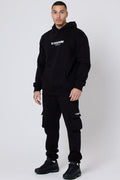 Petergate Fleece Tracksuit - Black