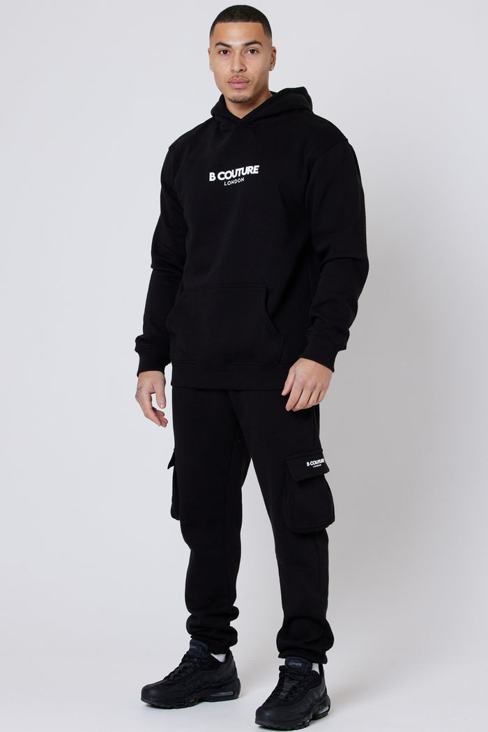 Petergate Fleece Tracksuit - Black
