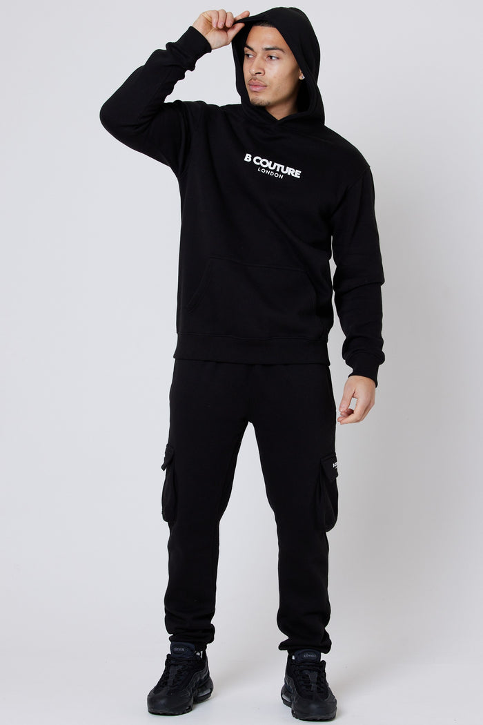 Petergate Fleece Tracksuit - Black