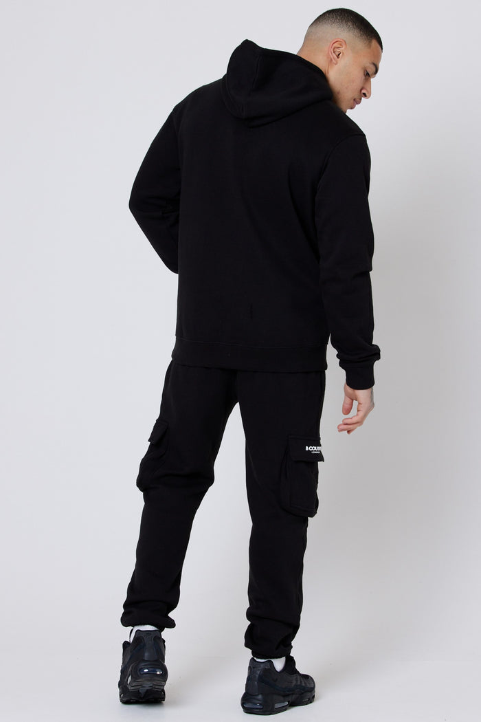 Petergate Fleece Tracksuit - Black