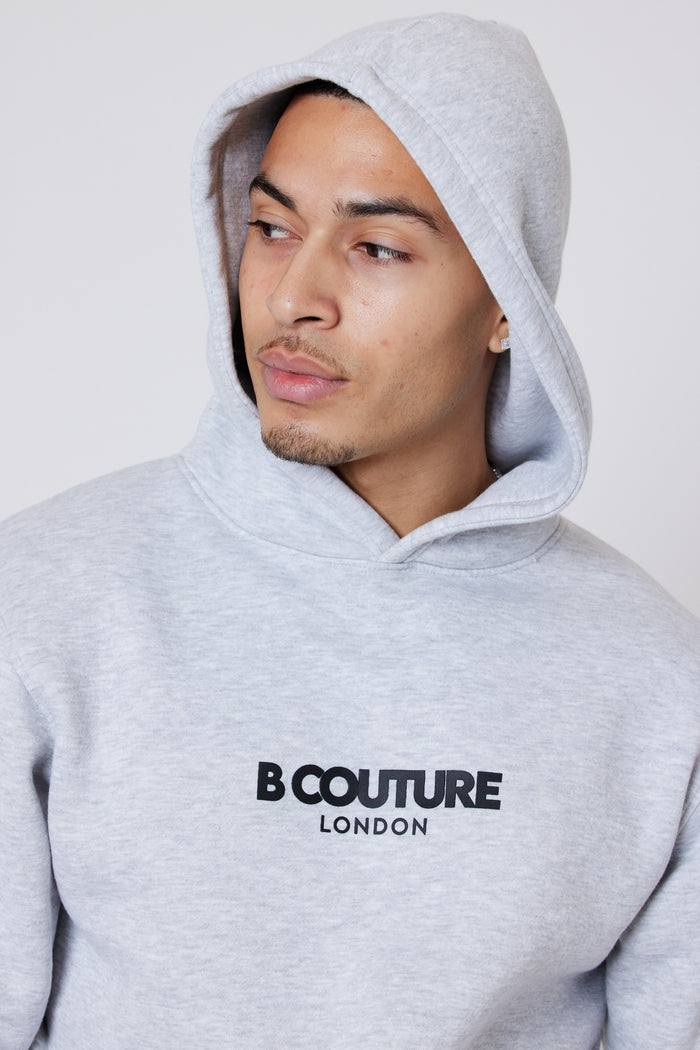 Petergate Fleece Tracksuit - Grey Marl