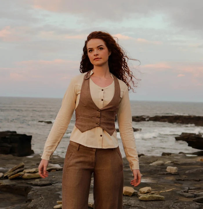 Celtic Fusion Design, Irish-designed folklore-inspired clothing created with a focus on sustainability, natural textures, and