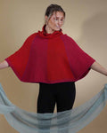 Pirouette poncho / cape by Hanne Falkenberg, knitting pattern