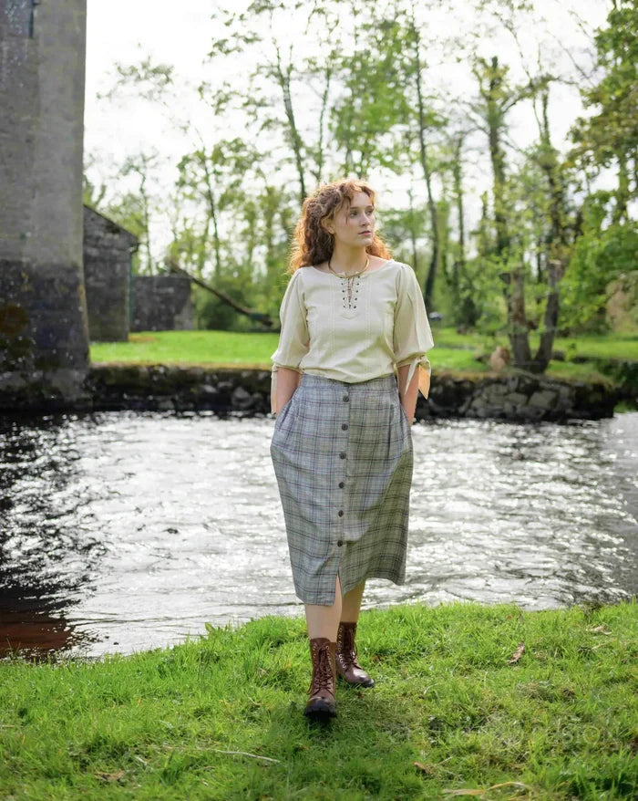 Celtic Fusion Design, Irish-designed folklore-inspired clothing created with a focus on sustainability, natural textures, and
