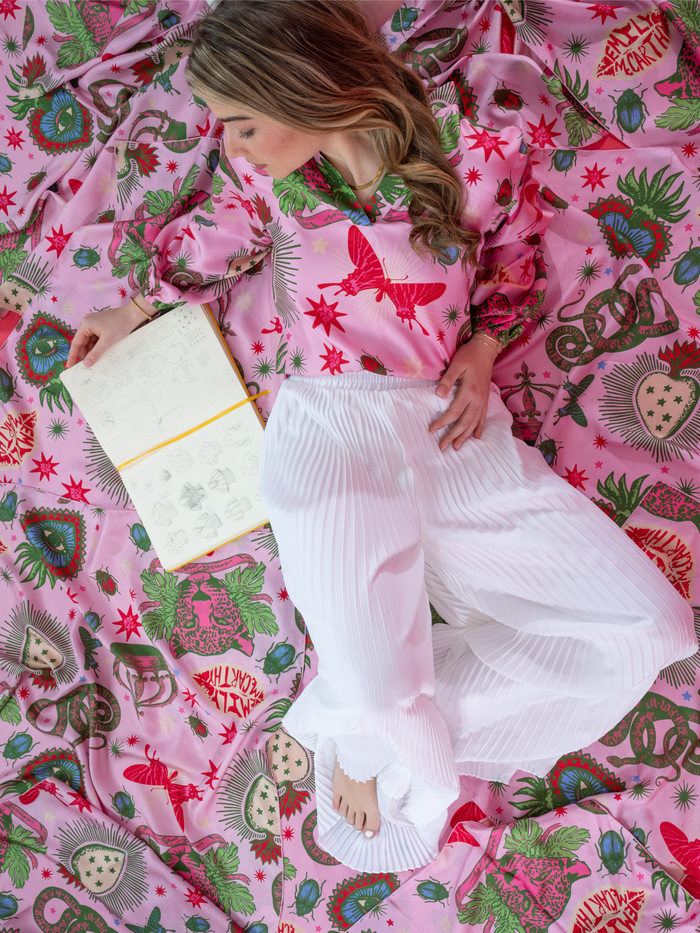 Pleated Pant