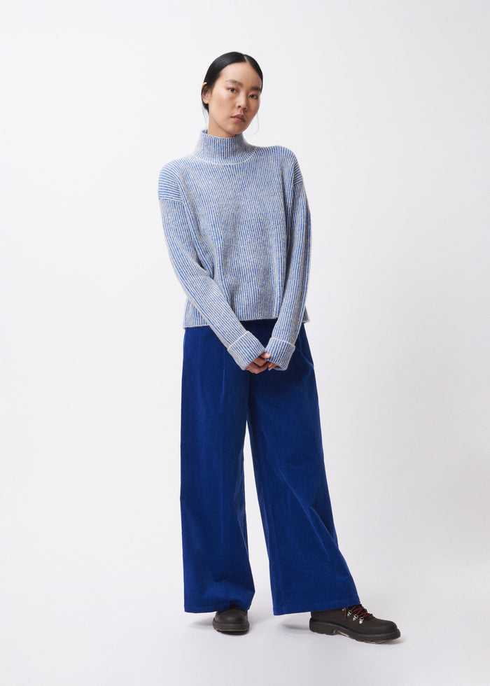 PRESLAVA KNIT JUMPER (ELECTRIC BLUE)