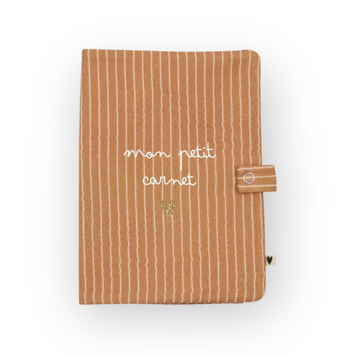 Protège carnet de santé | Rayures fines