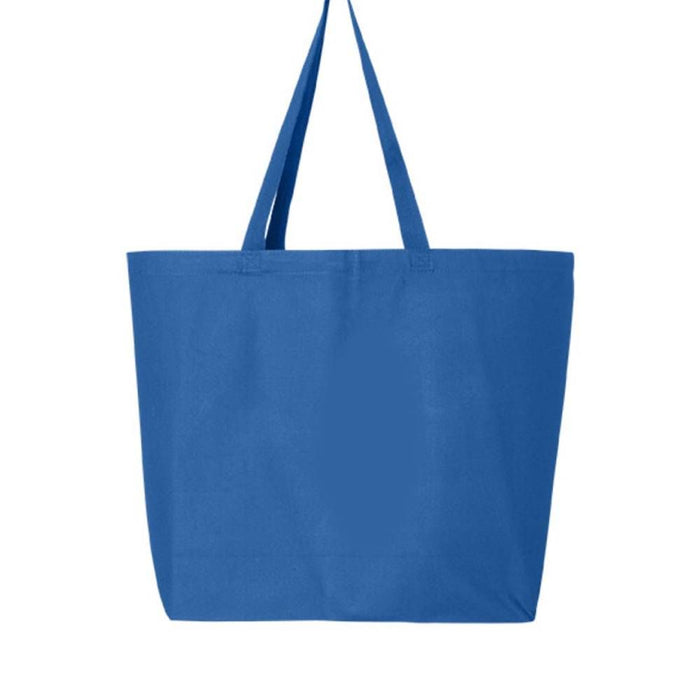 Q-Tees Jumbo Canvas Tote Bag